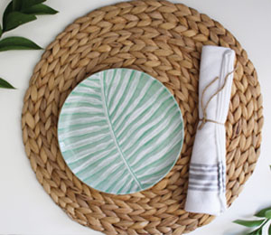 Houston Heights Color Me Mine Quiet Nature Plate