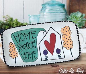 Houston Heights Color Me Mine Home Sweet Home