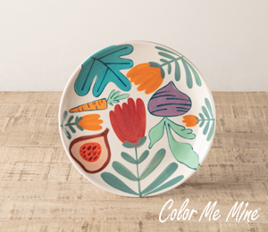 Houston Heights Color Me Mine Farmers Market Plate