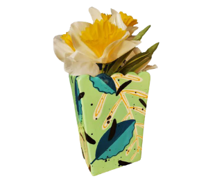 Houston Heights Color Me Mine Leafy Vase
