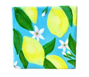 Houston Heights Color Me Mine Lemon Square Tile