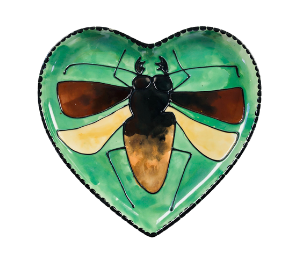 Houston Heights Color Me Mine Titan Beetle Plate