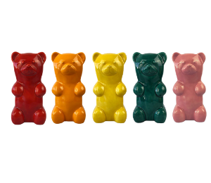 Houston Heights Color Me Mine Gummy Bear Bank