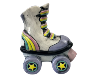 Houston Heights Color Me Mine Roller Skate Bank