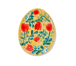 Houston Heights Color Me Mine Spring Time Tulip Plate
