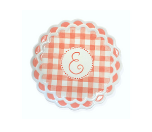 Houston Heights Color Me Mine Gingham Monogram