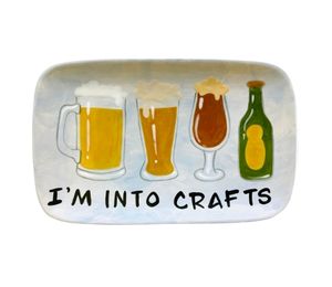 Houston Heights Color Me Mine Craft Beer Plate