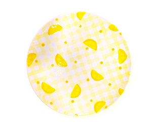 Houston Heights Color Me Mine Lemon Plate