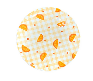 Houston Heights Color Me Mine Oranges Plate