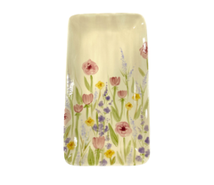 Houston Heights Color Me Mine Fall Floral Platter