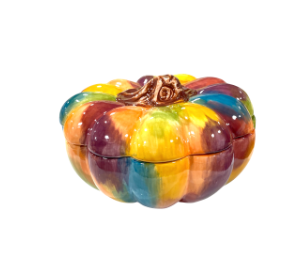 Houston Heights Color Me Mine Watercolor Pumpkin