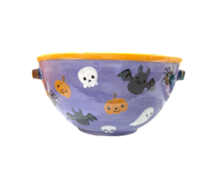 Houston Heights Color Me Mine Halloween Candy Bowl