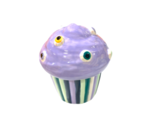 Houston Heights Color Me Mine Eyeball Cupcake