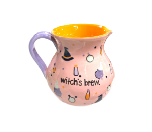 Houston Heights Color Me Mine Witches Brew Pitcher
