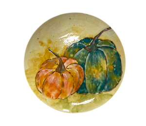 Houston Heights Color Me Mine Fall Watercolor Plate