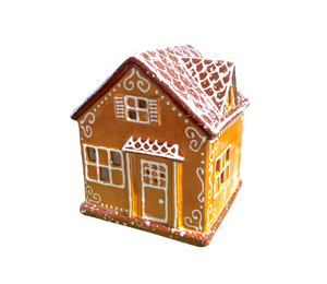 Houston Heights Color Me Mine Gingerbread Cottage