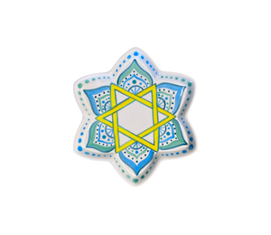 Houston Heights Color Me Mine Star of David Mandala 