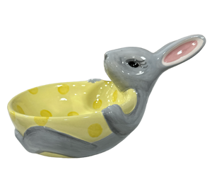 Houston Heights Color Me Mine Bunny Bowl