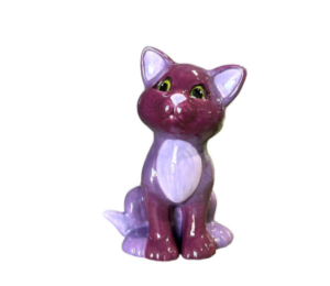 Houston Heights Color Me Mine Purple Cat