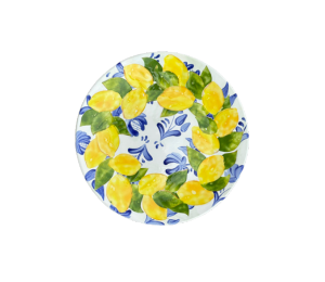 Houston Heights Color Me Mine Lemon Delft Platter