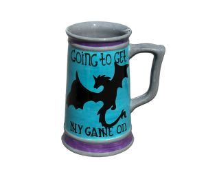 Houston Heights Color Me Mine Dragon Games Mug