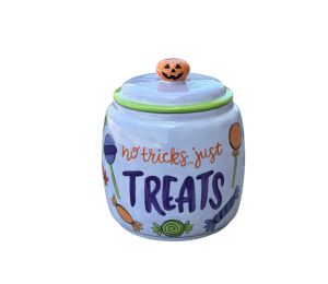 Houston Heights Color Me Mine Just Treats Jar