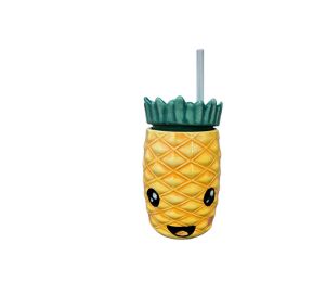 Houston Heights Color Me Mine Cartoon Pineapple Cup