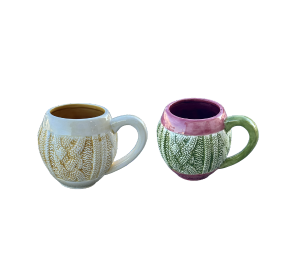 Houston Heights Color Me Mine Cozy Sweater Mug