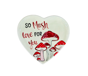 Houston Heights Color Me Mine Mush Love Plate