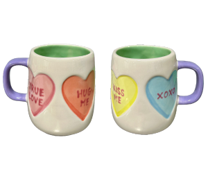 Houston Heights Color Me Mine Heart Mug