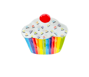 Houston Heights Color Me Mine Cupcake Platter