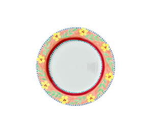 Houston Heights Color Me Mine Floral Dinner Plate