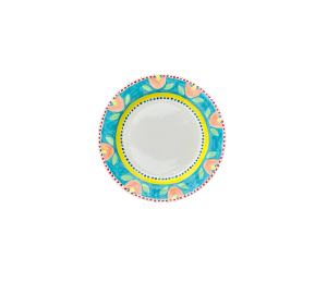 Houston Heights Color Me Mine Floral Salad Plate