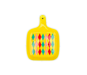 Houston Heights Color Me Mine Retro Large App Plate