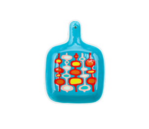 Houston Heights Color Me Mine Retro Small App Plate
