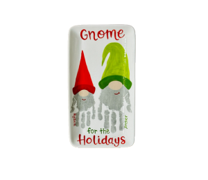 Houston Heights Color Me Mine Gnome Holiday Plate