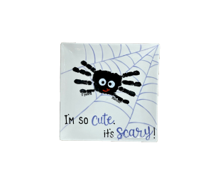 Houston Heights Color Me Mine Spider Plate
