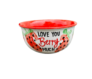Houston Heights Color Me Mine Berry Love Bowl