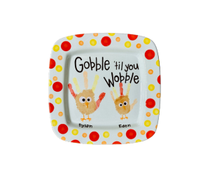 Houston Heights Color Me Mine Gobble Platter