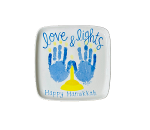 Houston Heights Color Me Mine Love and Lights Plate