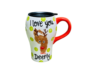 Houston Heights Color Me Mine Deer-ly Mug