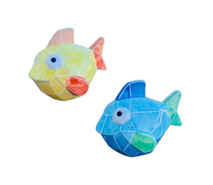 Houston Heights Color Me Mine Faceted Fish