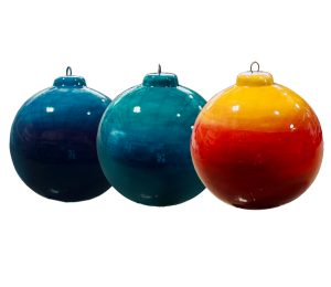 Houston Heights Color Me Mine Jewel Toned Ombre Ornament