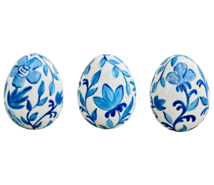 Houston Heights Color Me Mine Chinoiserie Egg