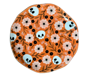 Houston Heights Color Me Mine Freaky Dinner Plate