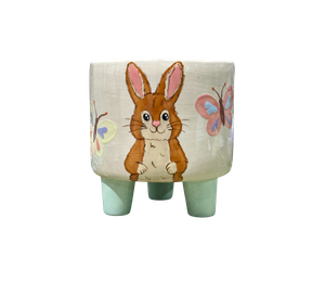 Houston Heights Color Me Mine Hoppy's Garden Planter