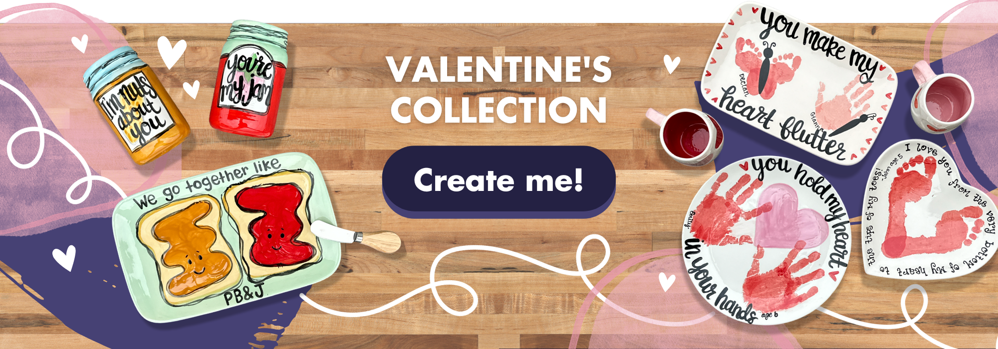 Houston Heights Color Me Mine promotion